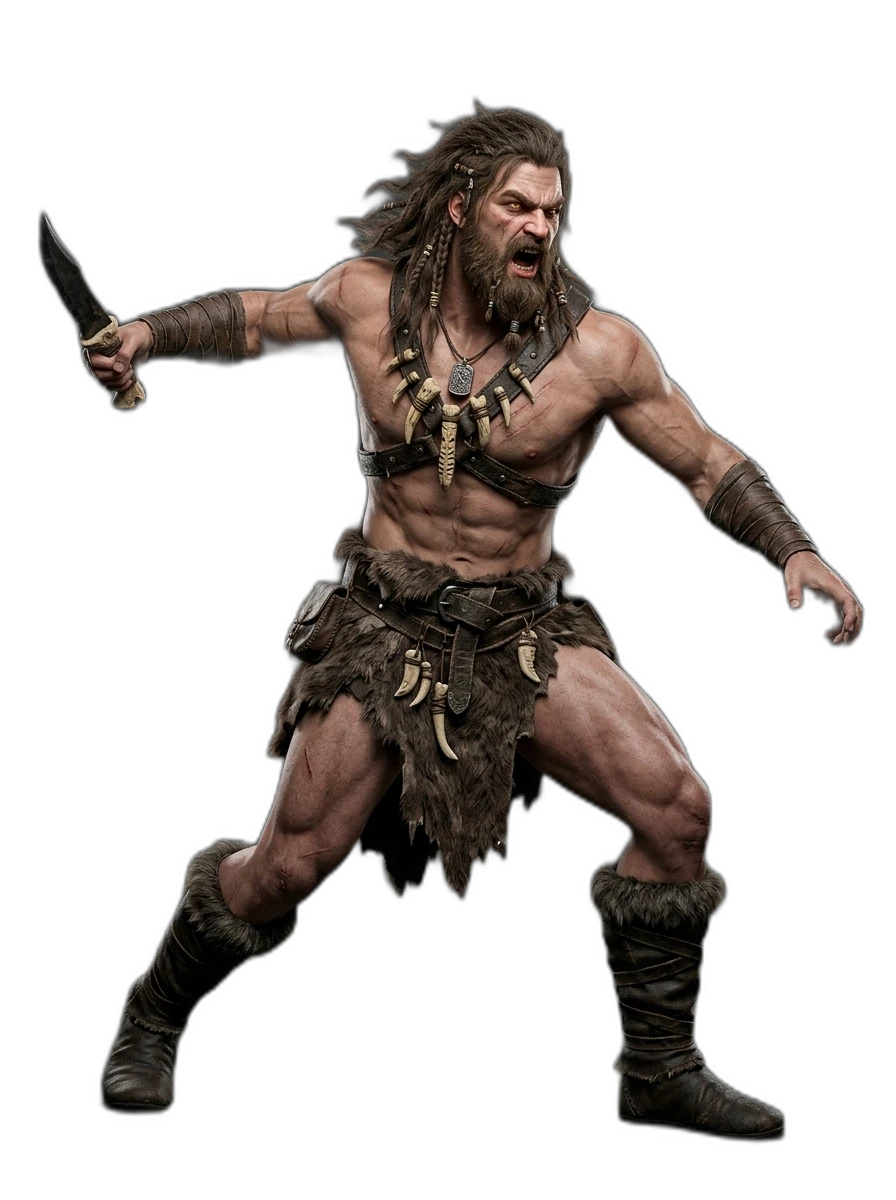 Bone Knife Attack